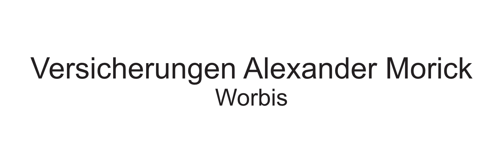 Versicherungen Alexander Morick